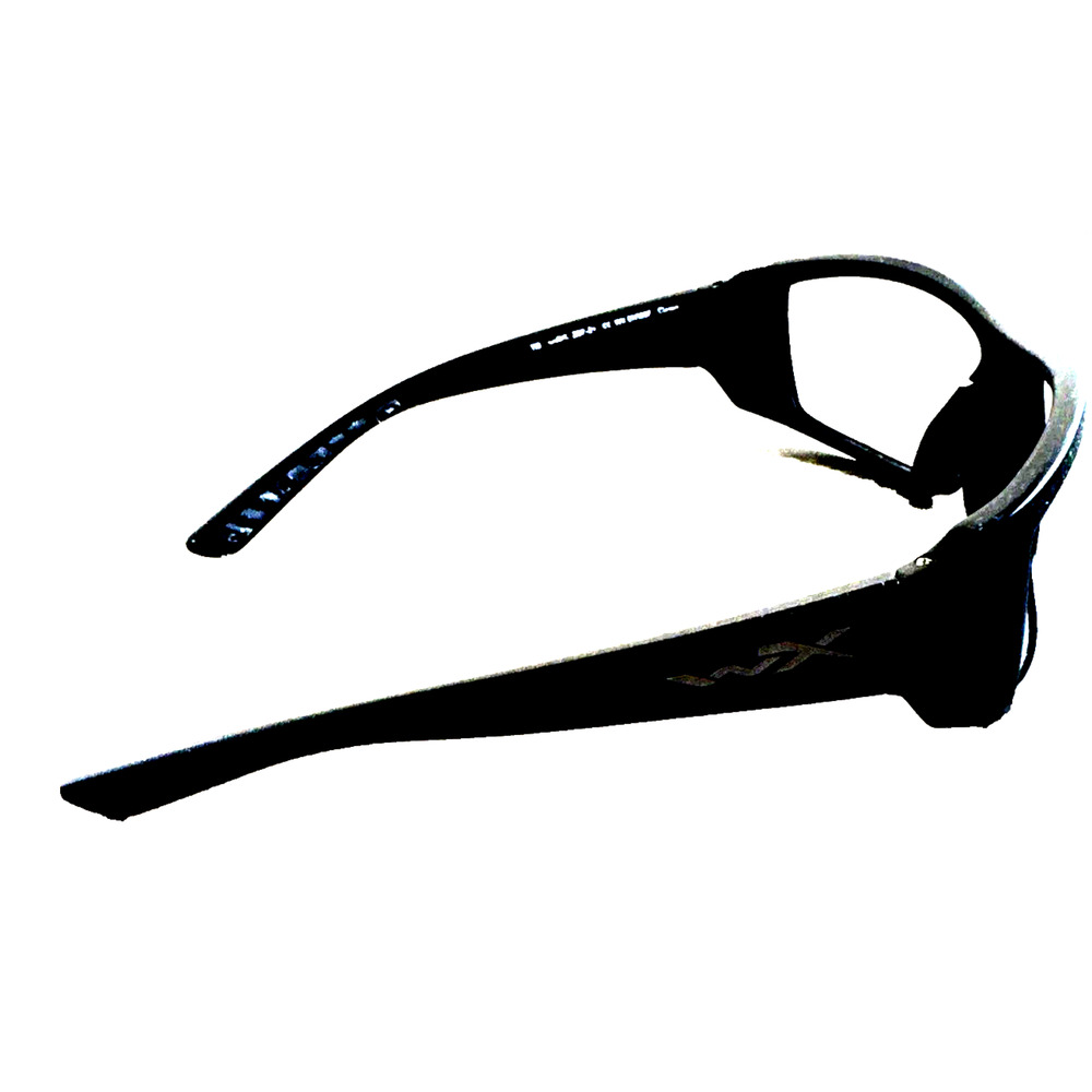WILEY X KOBE Z94.3 WX Z87-2 BLACK EYEGLASSES SUNGLASSES FRAMES 60-18-11 - Picture 3 of 3